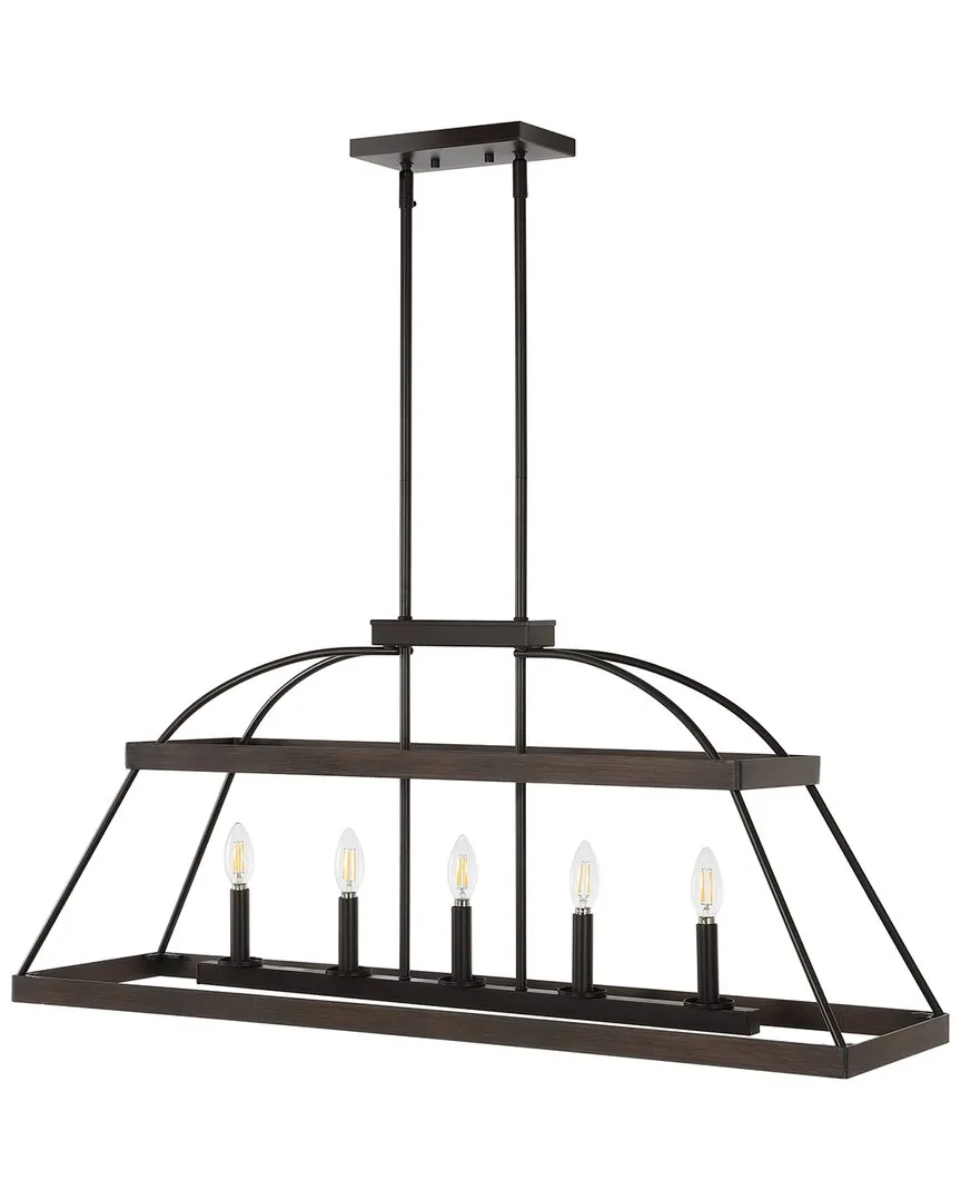 Byher 5-Light Chandelier - Bronze, Iron