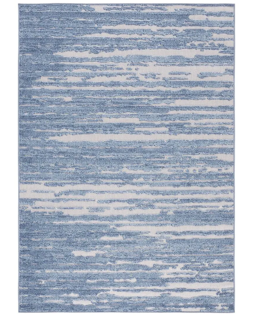 Cabana Indoor/Outdoor Rug - Blue, Polypropylene