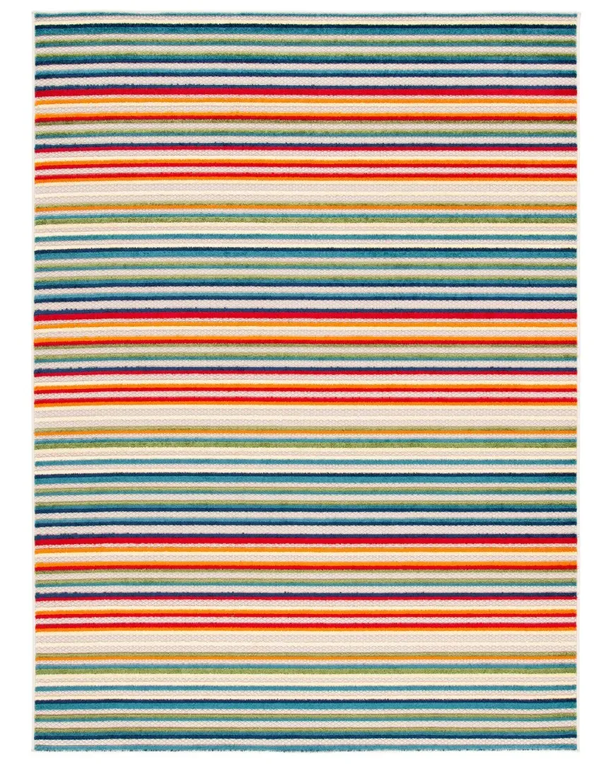 Cabana Indoor/Outdoor Rug - White, Polypropylene