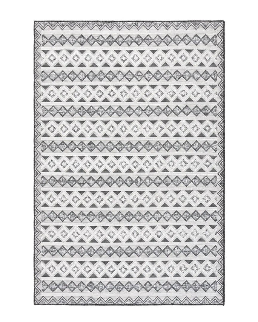Cabana Power Loomed Area Rug - Black, Polypropylene