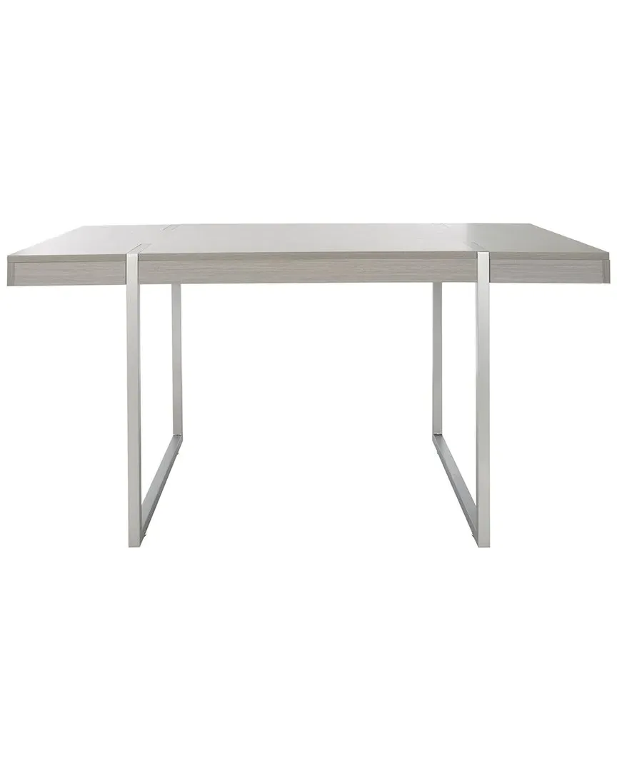 Cael Rectangular Dining Table - Grey, Melamine image