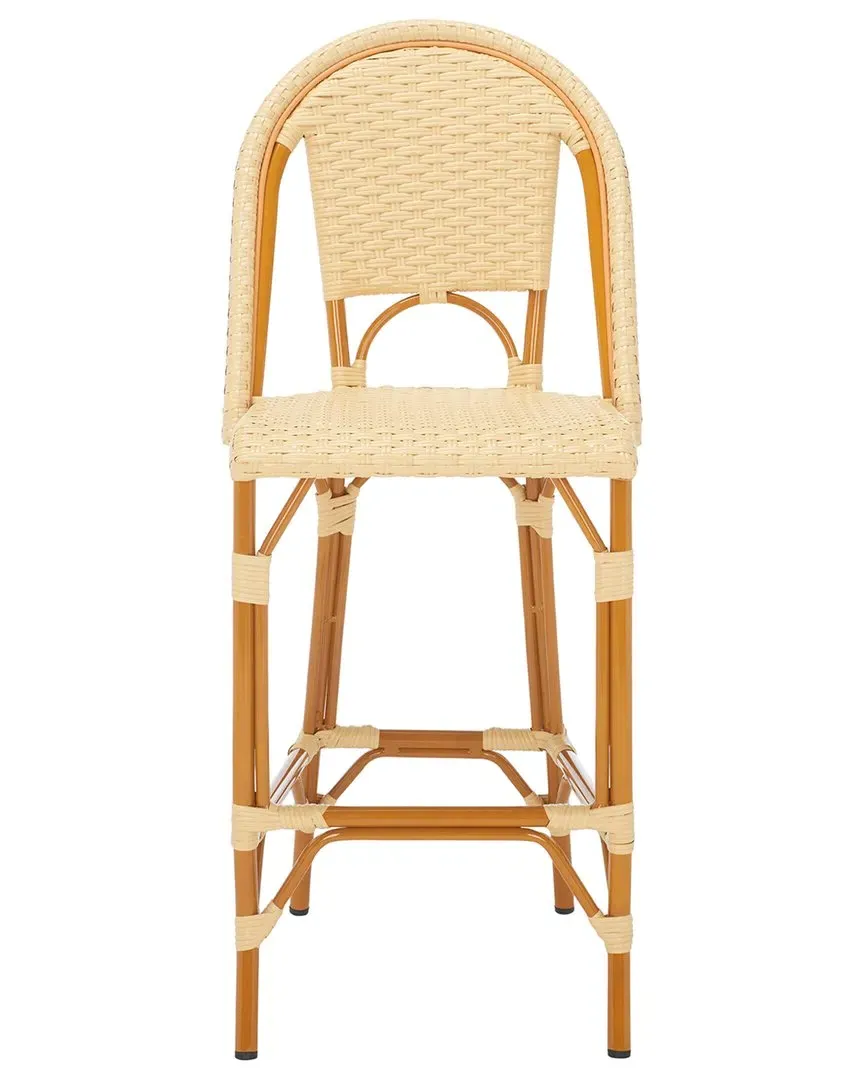 California Bar Stool - Brown, Wicker
