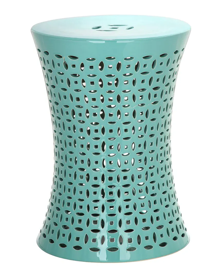 Camilla Garden Stool - Light Blue, Ceramic image