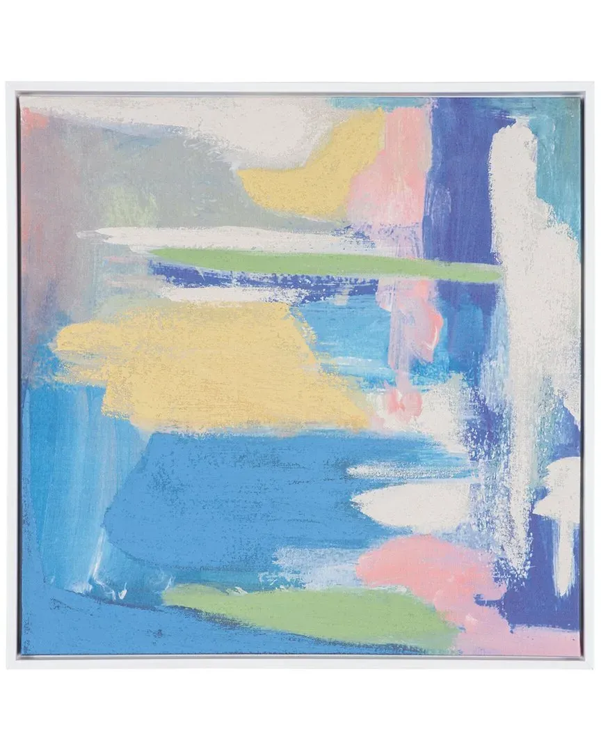 Candy Skies 24x24in Wall Art - Multicolor, Linen Canvas image