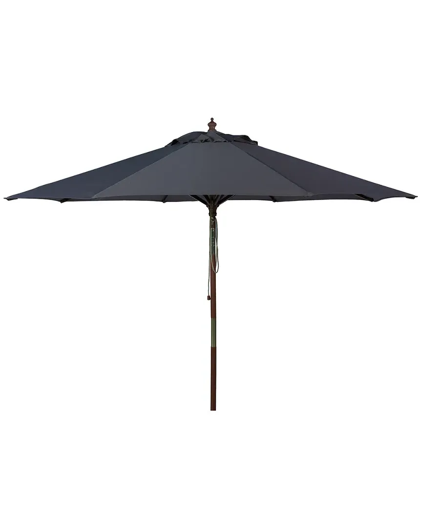 Cannes 9ft Outdoor Umbrella - Grey, Hardwood