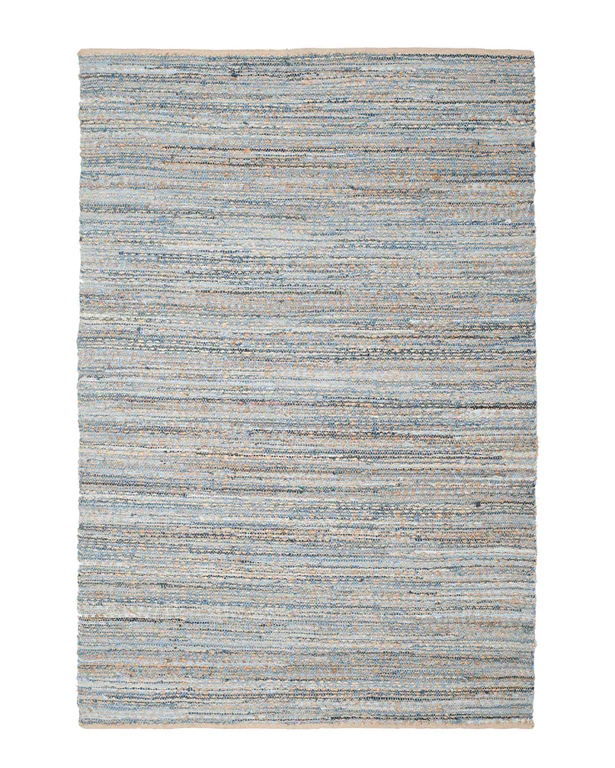 Cape Cod Hand-Woven Rug - Blue, Jute