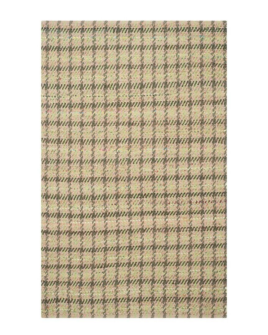 Cape Cod Hand-Woven Rug - Green, Jute