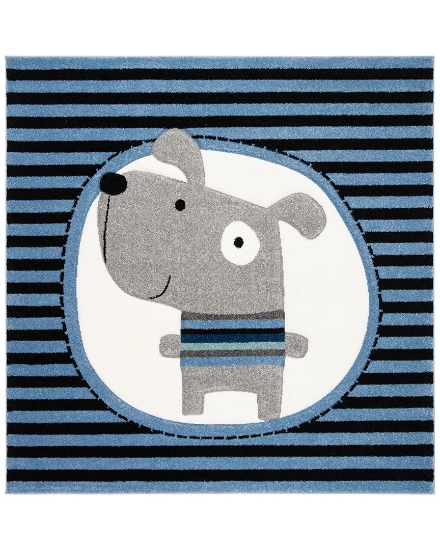 Carousel Kids Rug - Navy image