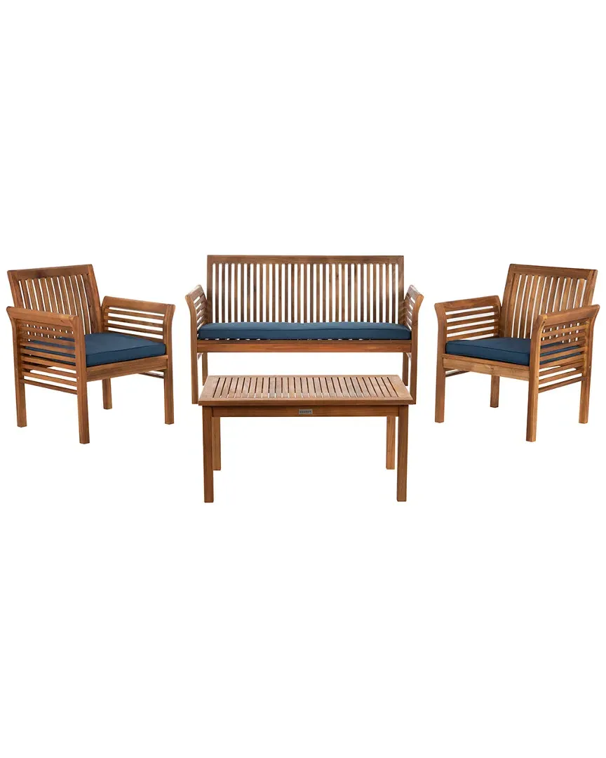 Carson 4pc Outdoor Set - Natural, Acacia