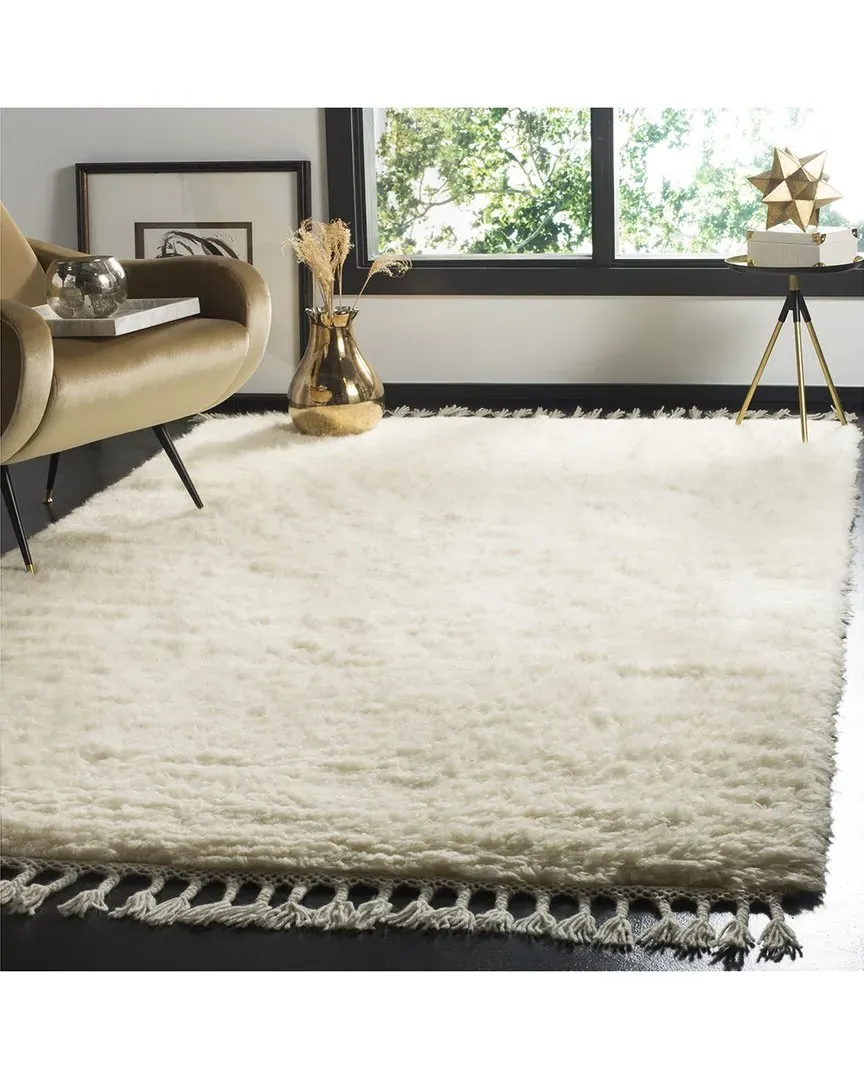 Casablanca Hand-Knotted Rug - Ivory, New Zealand Wool