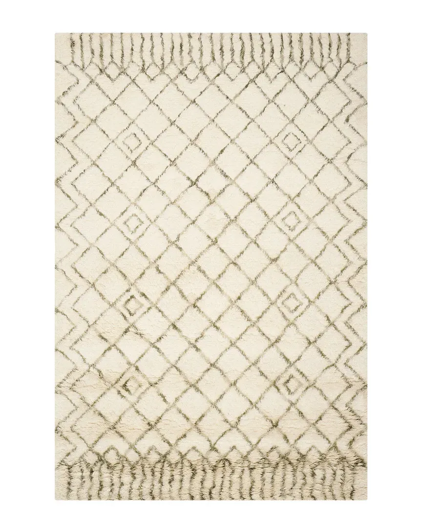 Casablanca Hand-Tufted Rug - Ivory, Wool