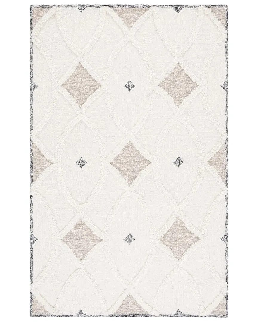 Casablanca Hand-Tufted Rug - Ivory, Wool image