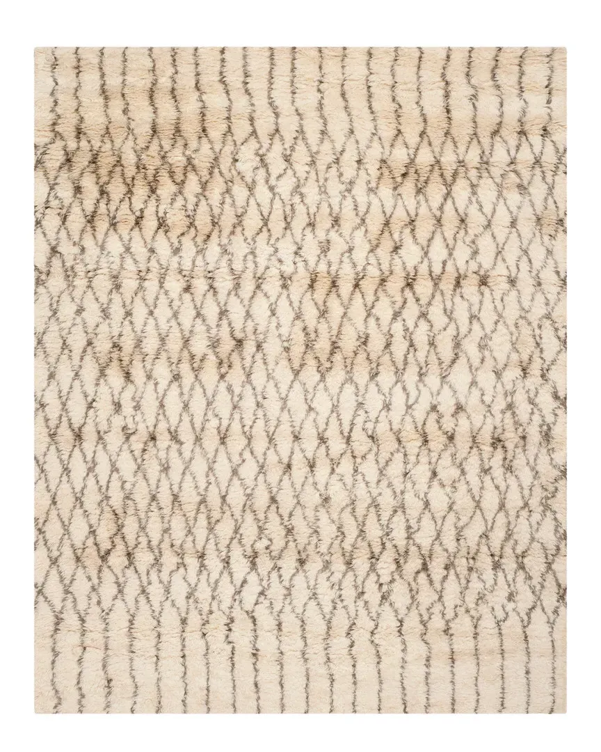 Casablanca Hand-Tufted Rug - Ivory, Wool