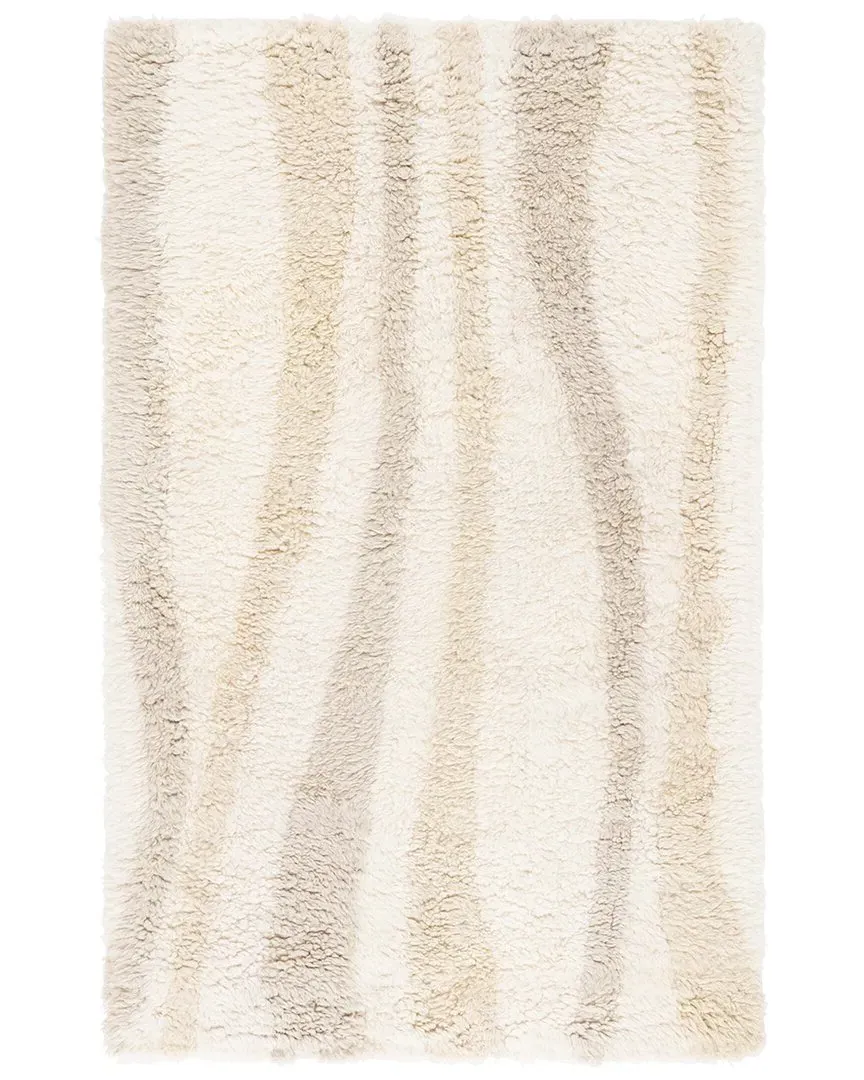 Casablanca Handwoven Wool Rug - Ivory image