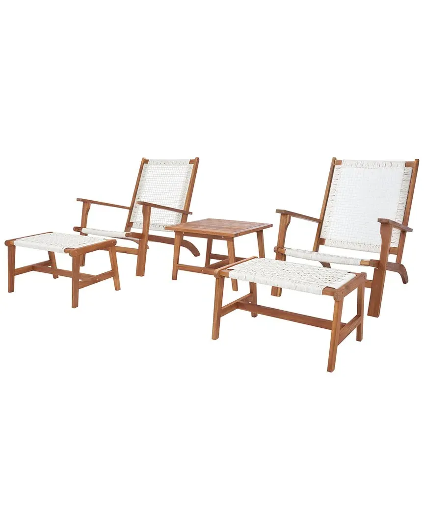 Chantelle Indoor/Outdoor Living Set - Natural, Acacia Wood image