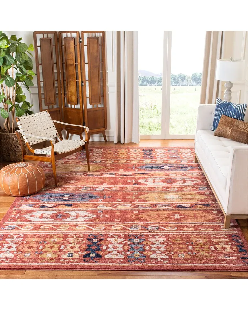 Charleston Rug - Rust, Polypropylene