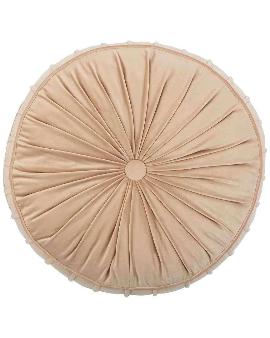 Clary Floor Pillow - Champagne, Polyester image