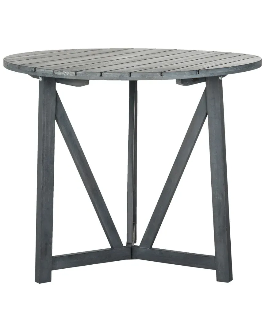 Cloverdale Round Outdoor Table - Ash Grey, Acacia image