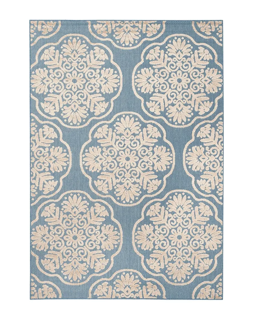 Cottage Indoor/Outdoor Rug - Blue, Polypropylene