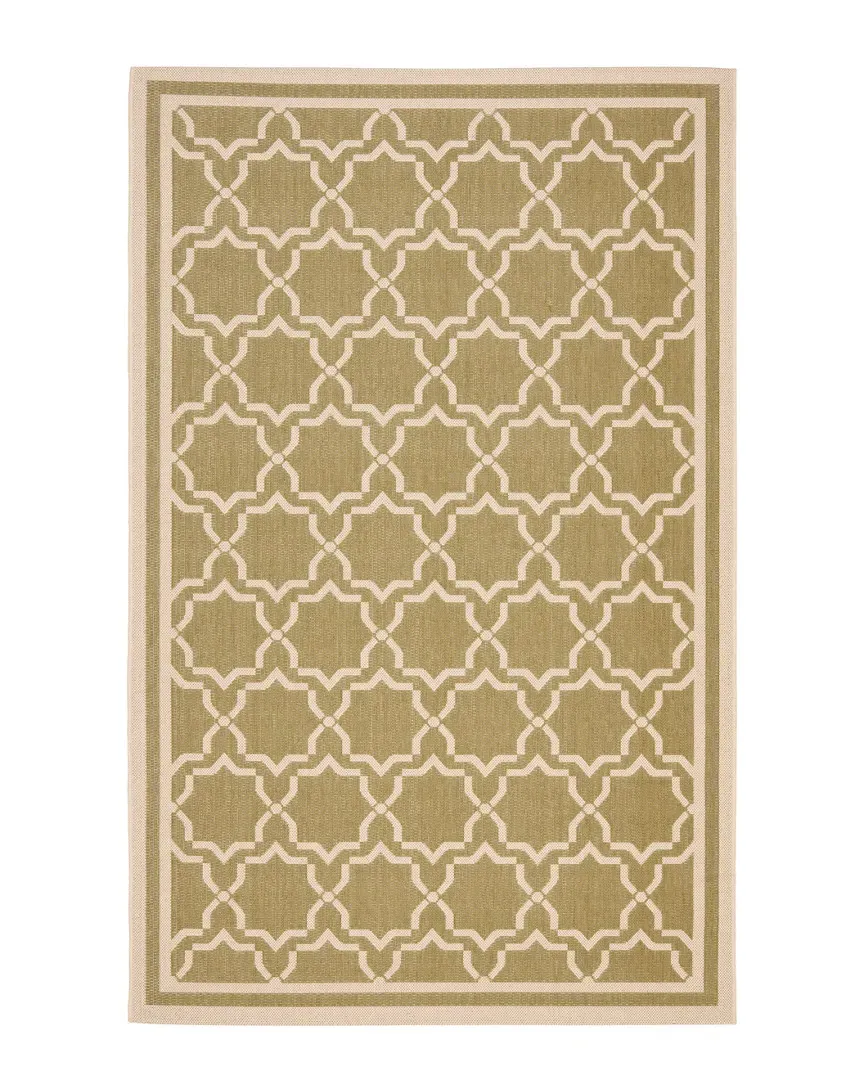 Courtyard Indoor/Outdoor Rug - Green, Polypropylene