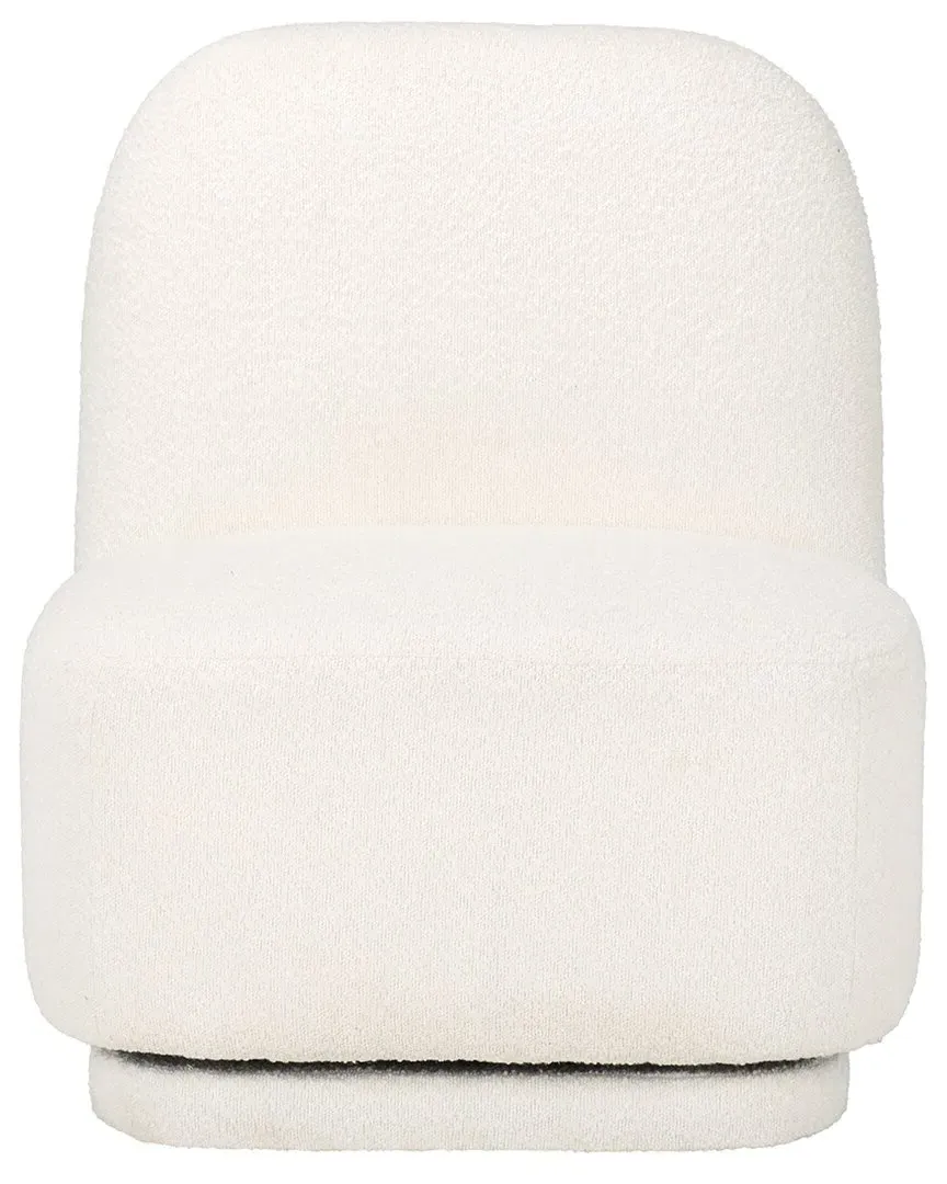 Bianka Boucle Swivel Chair - Ivory image