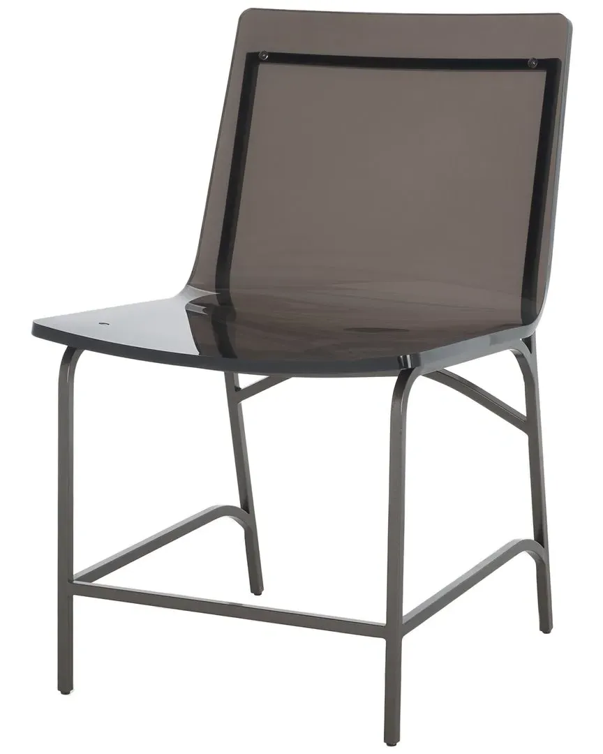 Bryant Set of 2 Acrylic Dining Chairs - Grey