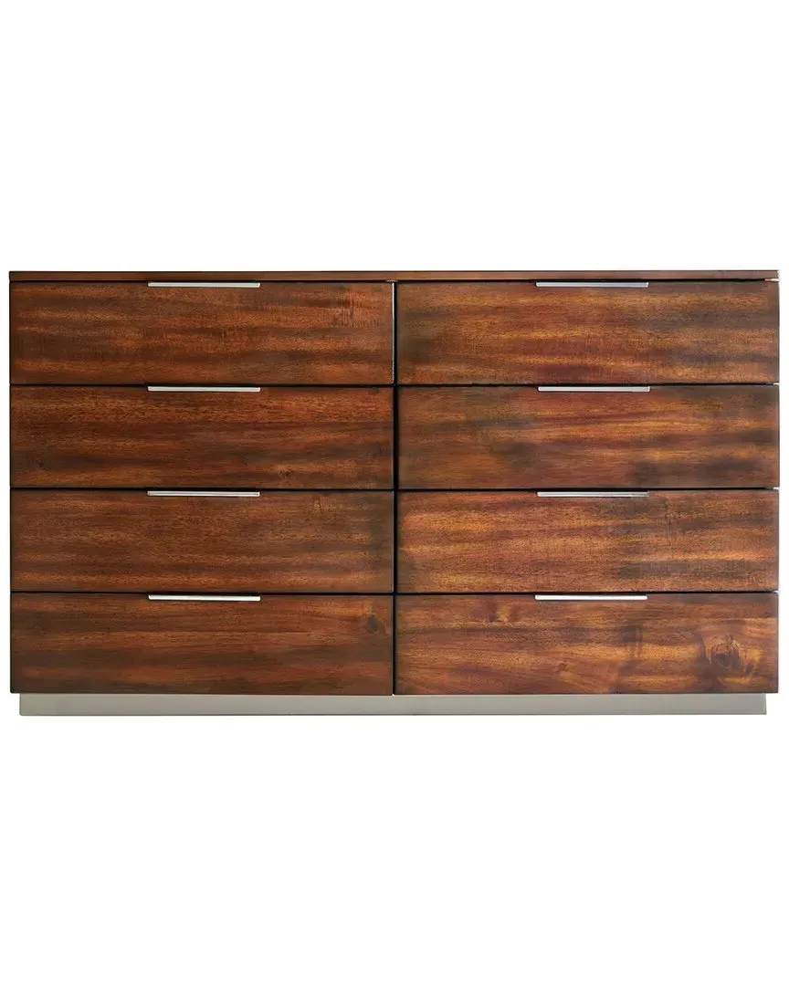 Brylin 8-Drawer Dresser - Dark Walnut, Acacia Veneer image