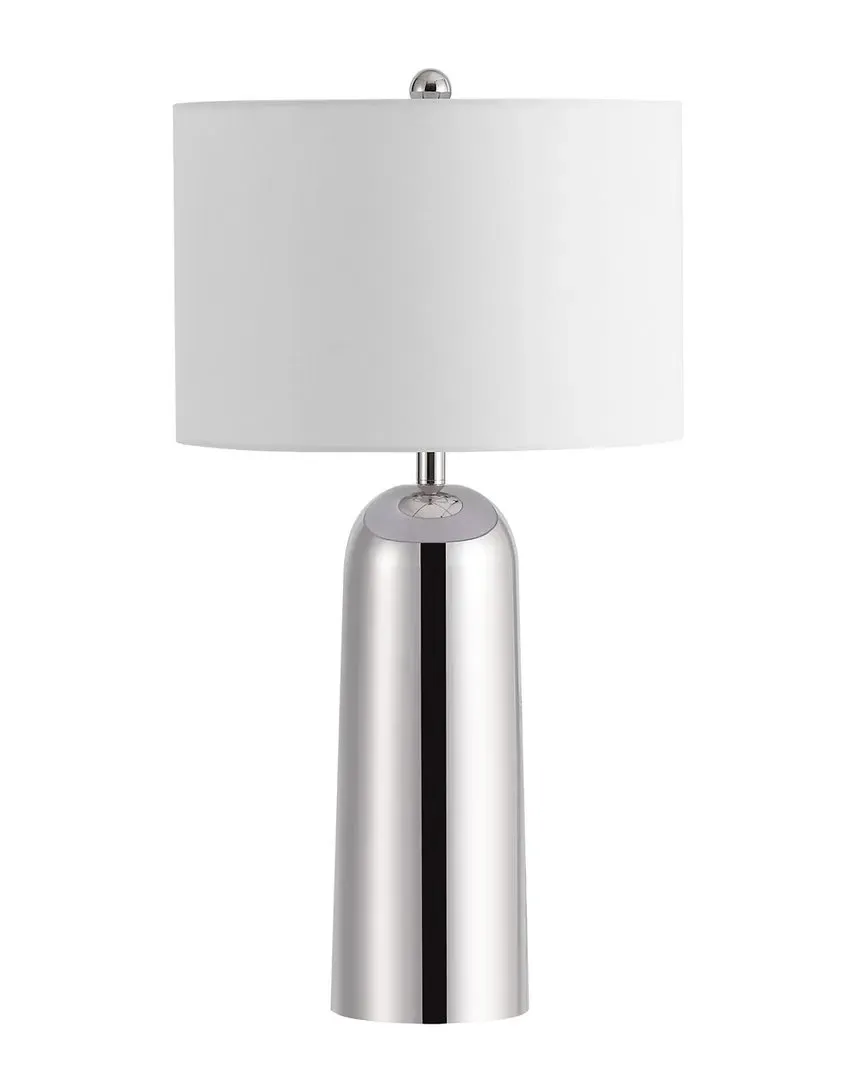Chadric Metal Table Lamp - Silver, Cotton Linen image
