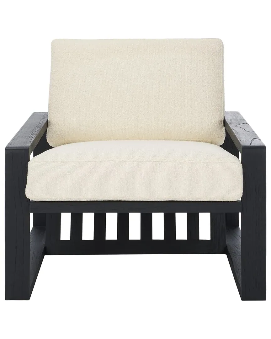 Decarlo Accent Chair - Beige, Mindi Wood image