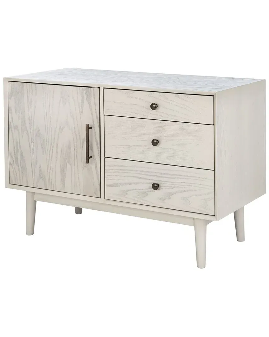 Elissa Small Media Stand - White, Wood