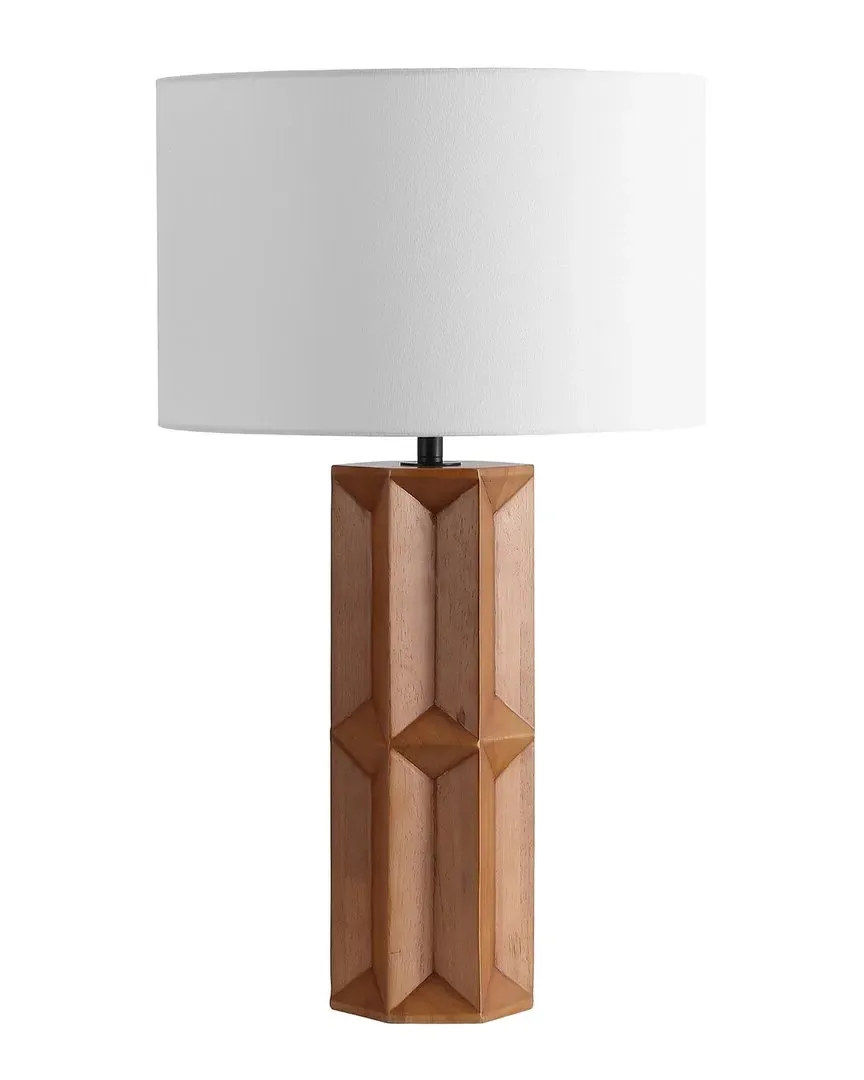 Ferdinand Wood Table Lamp with Dimmer - Walnut, Iron