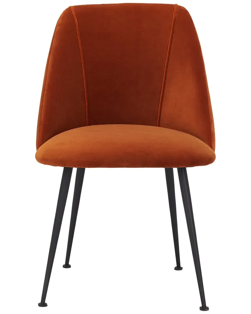 Foster Dining Chair - Rust, Velvet image