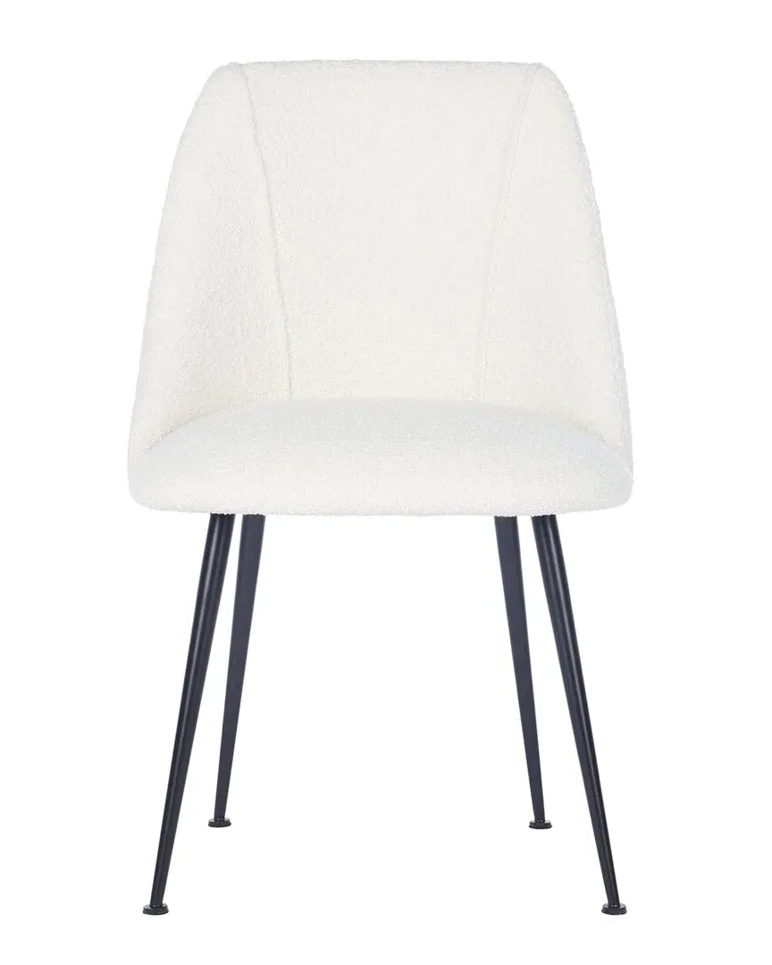 Foster Poly Blend Dining Chair - White, Pine Wood image