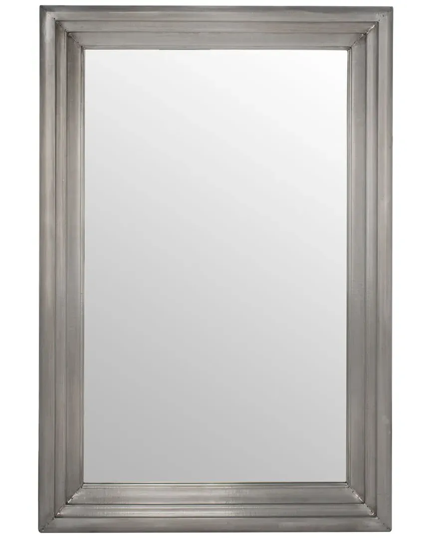 Francesca Medium Rectangle Mirror - Silver