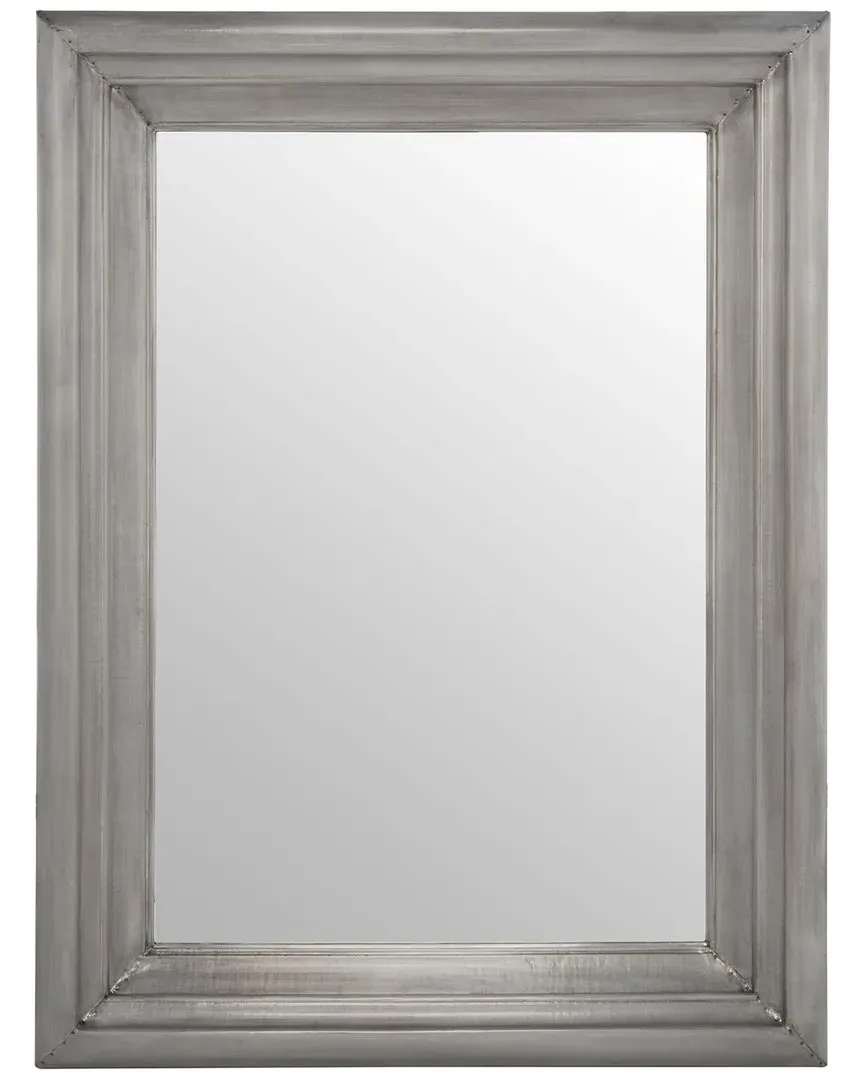 Francesca Small Rectangle Mirror - Silver image