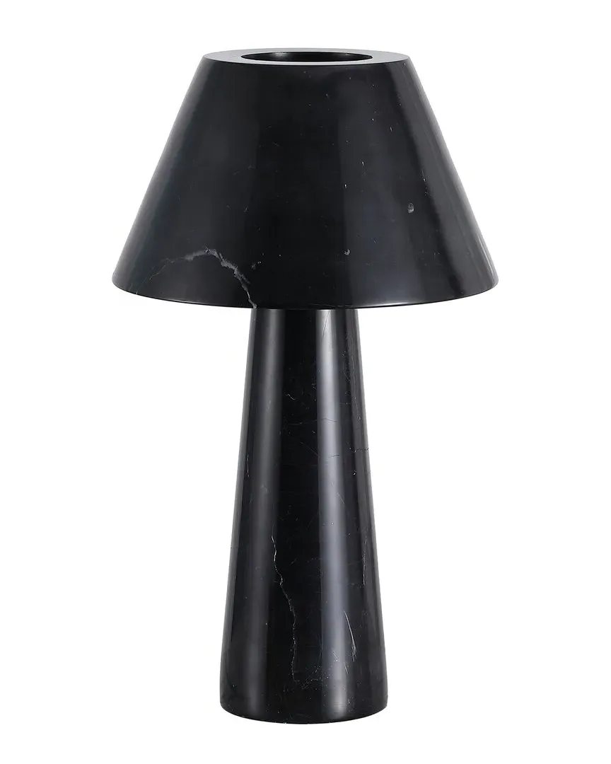 Henrik Marble Table Lamp with Dimmer - Black