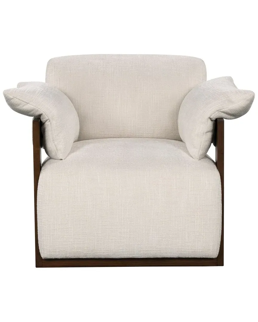 Ivybella Accent Chair - Ivory, Chenille image