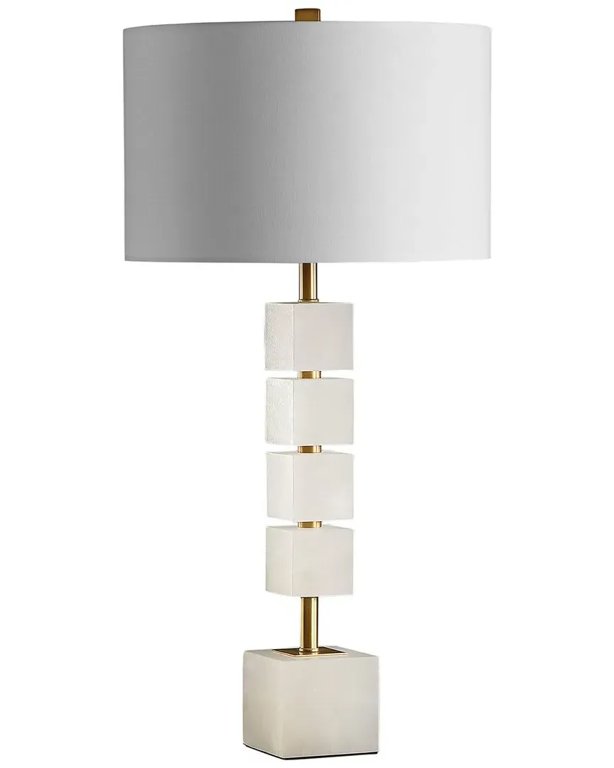 Johnny Table Lamp - Gold, Alabaster image