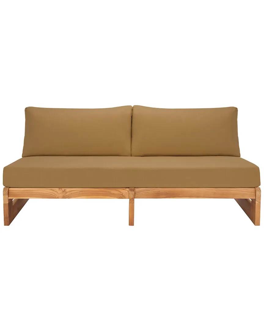 Julianne Patio Sofa - Brown, Teak image