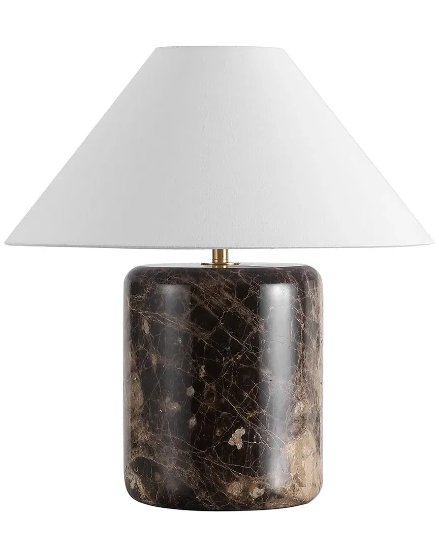 Kathariana Marble Table Lamp - Dark Brown