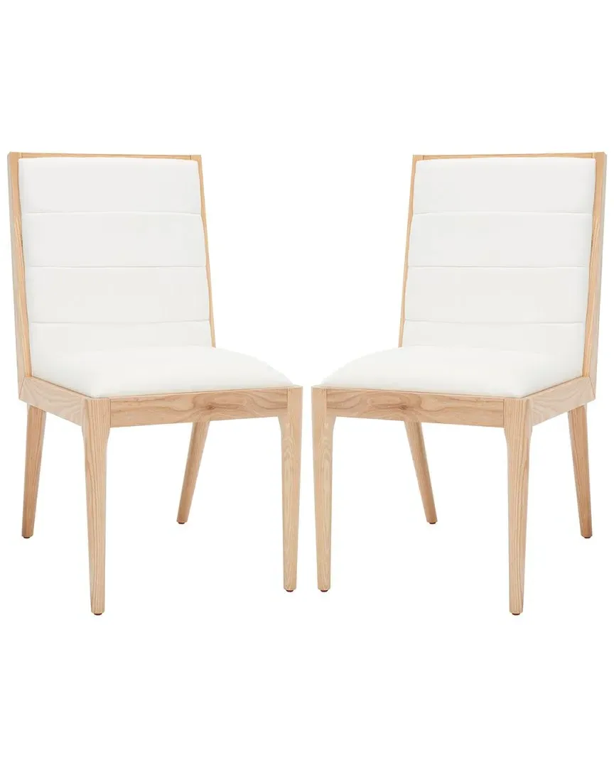 Laycee Set of 2 Dining Chairs - Natural, Linen image