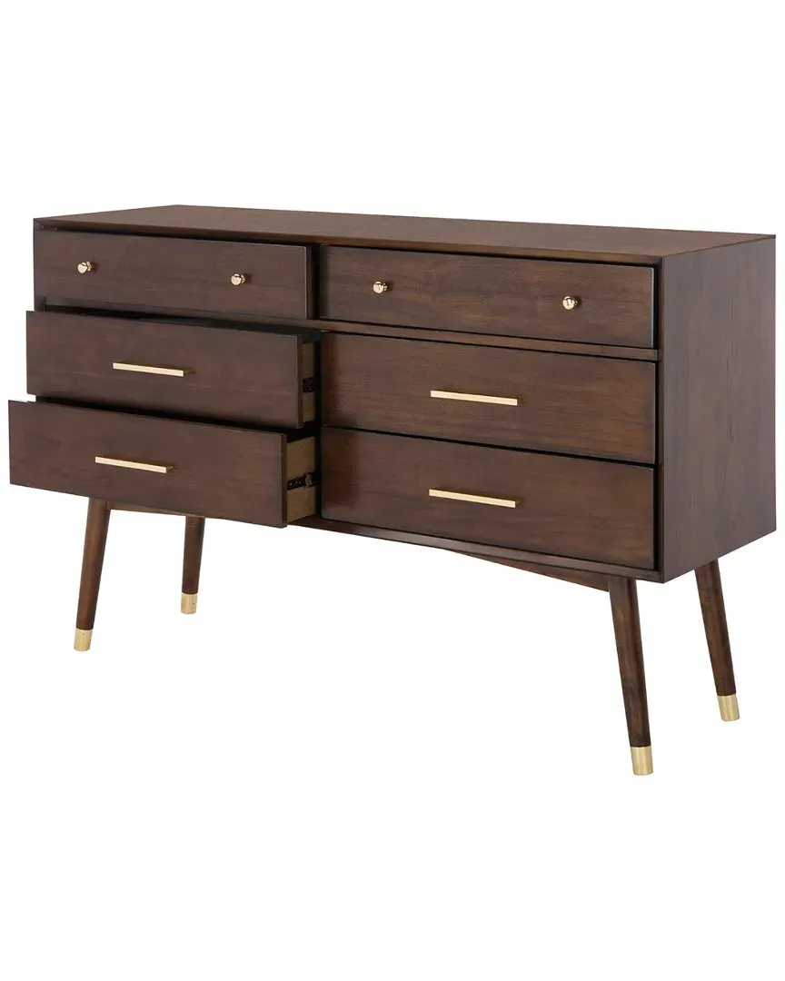 Madden Retro Dresser - Walnut