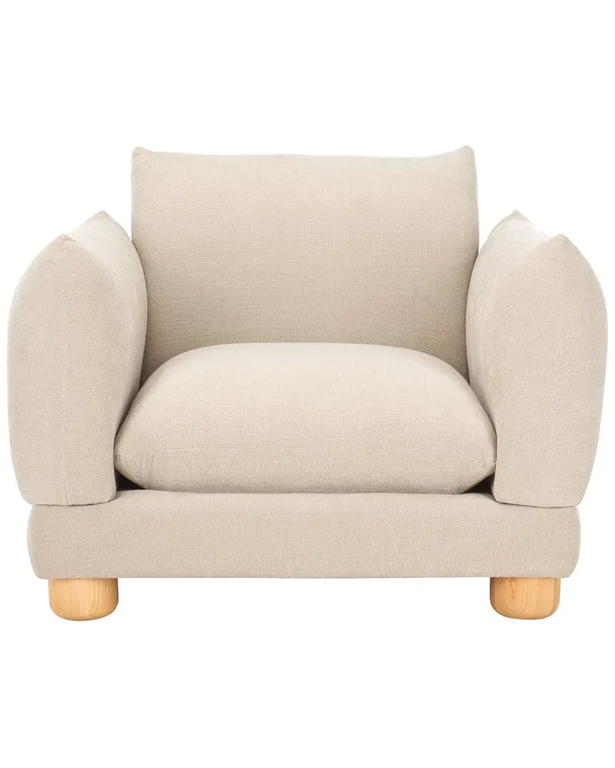 Marysa Accent Chair - Beige, Chenille image
