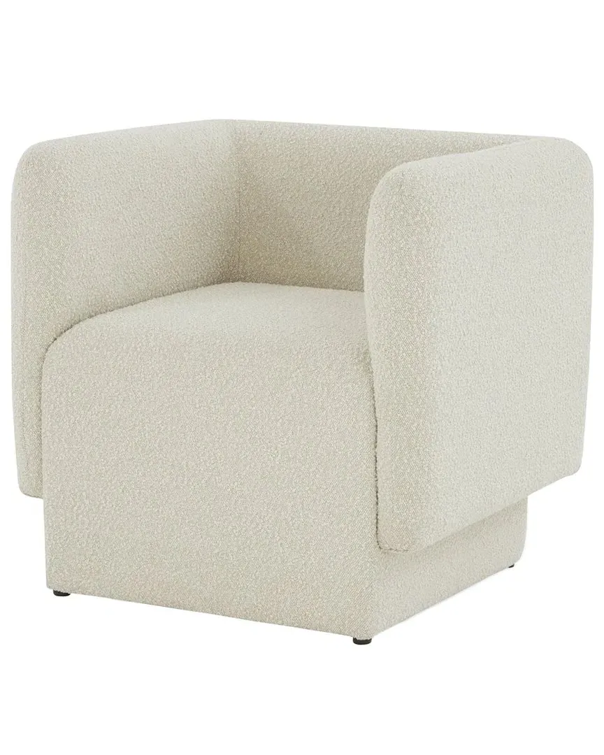 Nene Barrel Back Chair - Creme, Boucle image