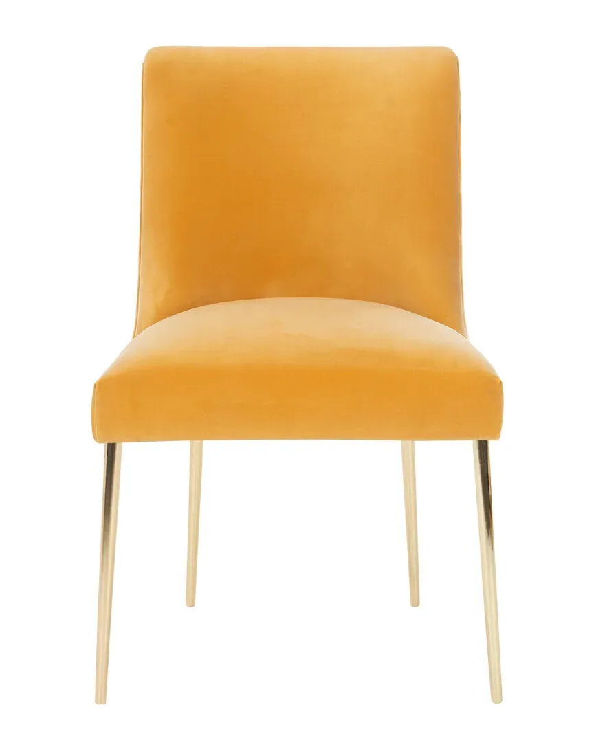 Nolita Velvet Accent Chair - Mustard image
