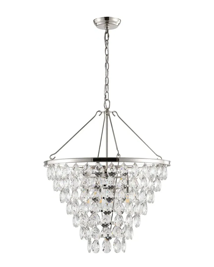 Nydia Teardrop Chandelier - Nickel, Iron image