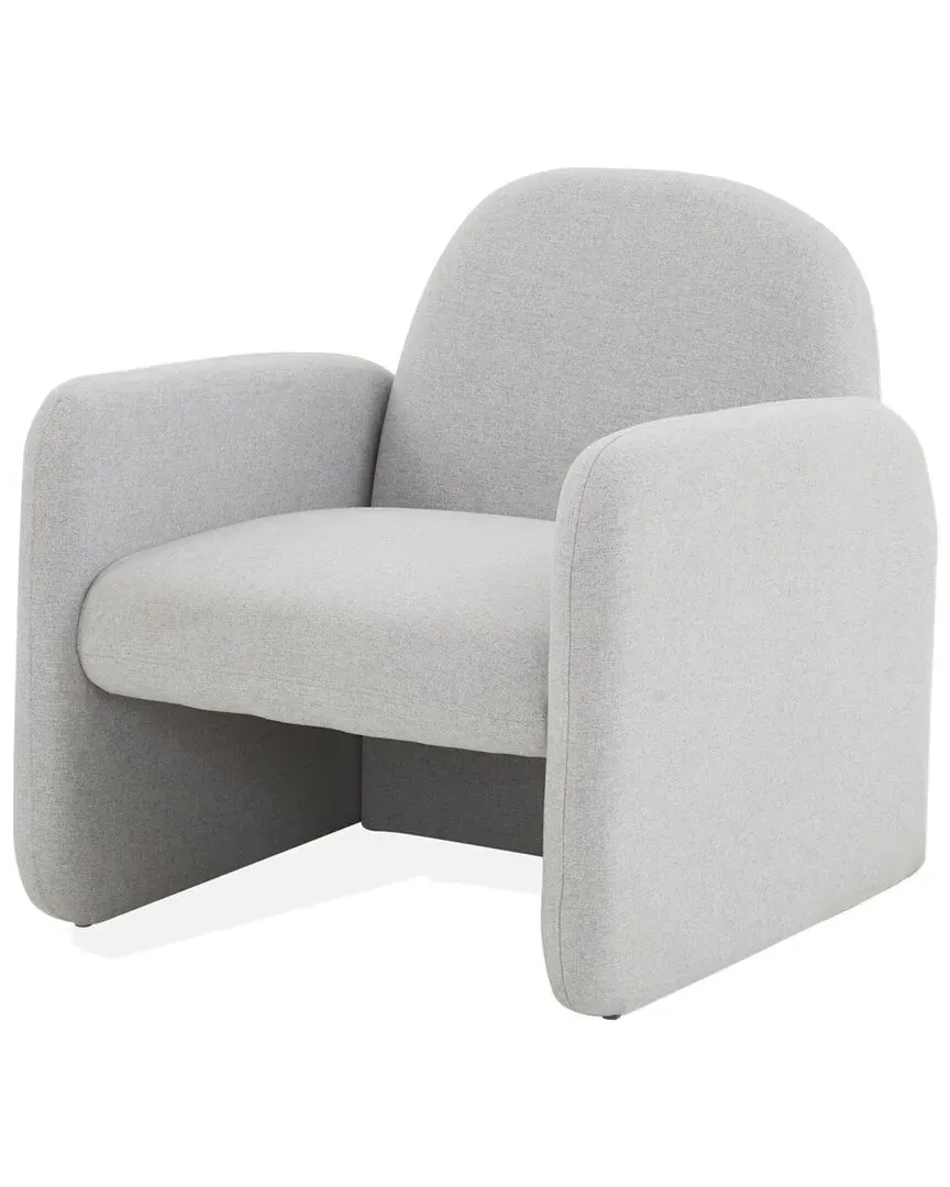 Patsy Chiclet Accent Chair - Grey, Felt