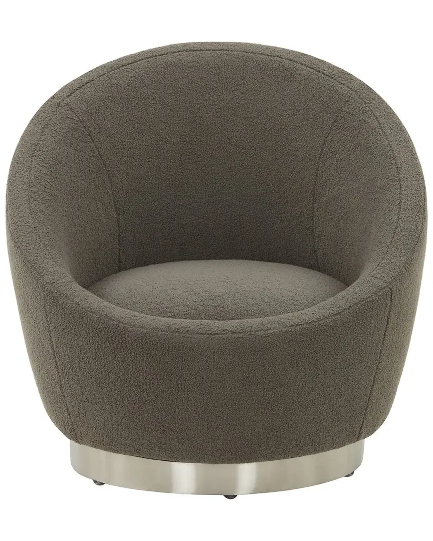 Pippa Swivel Chair - Dark Grey