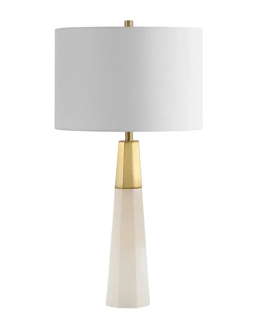 Toto Table Lamp - Alabaster, Metal