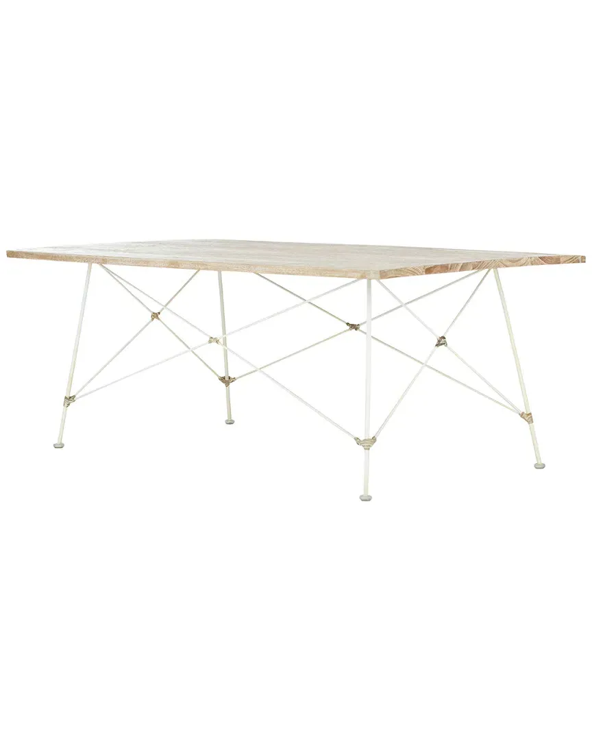 Cyprus Rectangle Coffee Table - Grey White Wash image